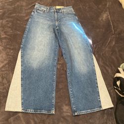 Women’s Jeans, High-Rise , Wide Leg Size 6 