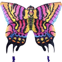 X-Kites Supersized Butterfly 3-D Nylon Kite 60” Wingspan Tri-Winder Airframe