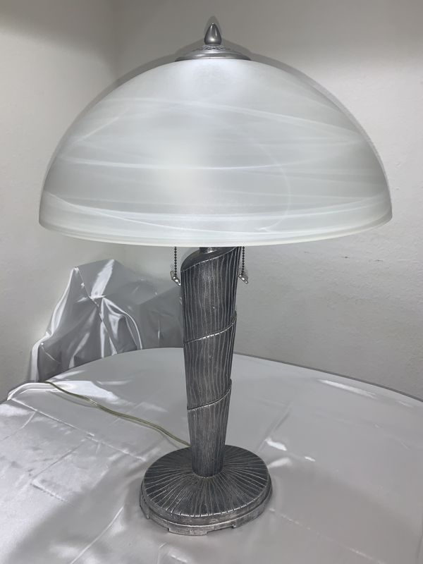 2 Lamps Colour Creations Timeless Serenity Table Lamp for Sale in