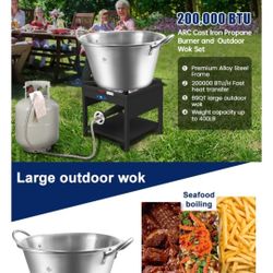 Carnitas / Chicharrón Cooking Set With Propane Tank