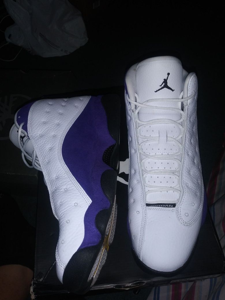 Jordan Retro Laker 13 no box size 12