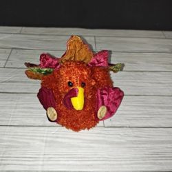 Dan Dee Collectors Choice Turkey Thanksgiving Sitting Plush Fall Decoration