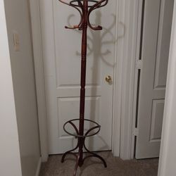 Wooden Coat Rack