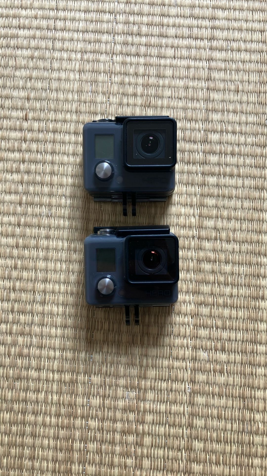 2 GoPro Heroes