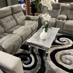 2pc Recliner Sofa Set 