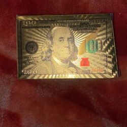 24K Gold Foil New Poker Playing Cards Gifts, Man Cave, Parties, Gift Baskets