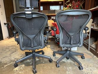 New condition Herman Miller Aeron office chairs