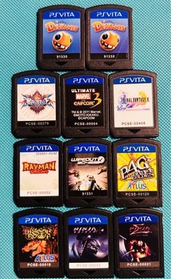 PSVita games lot