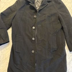 Vintage Calvin Klein Black Wool / Cashmere Coat - worn a handful of times  Just need to be dry cleaned kept in storage for years