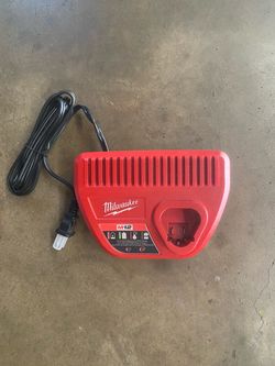 milwaukee m12 charger $10