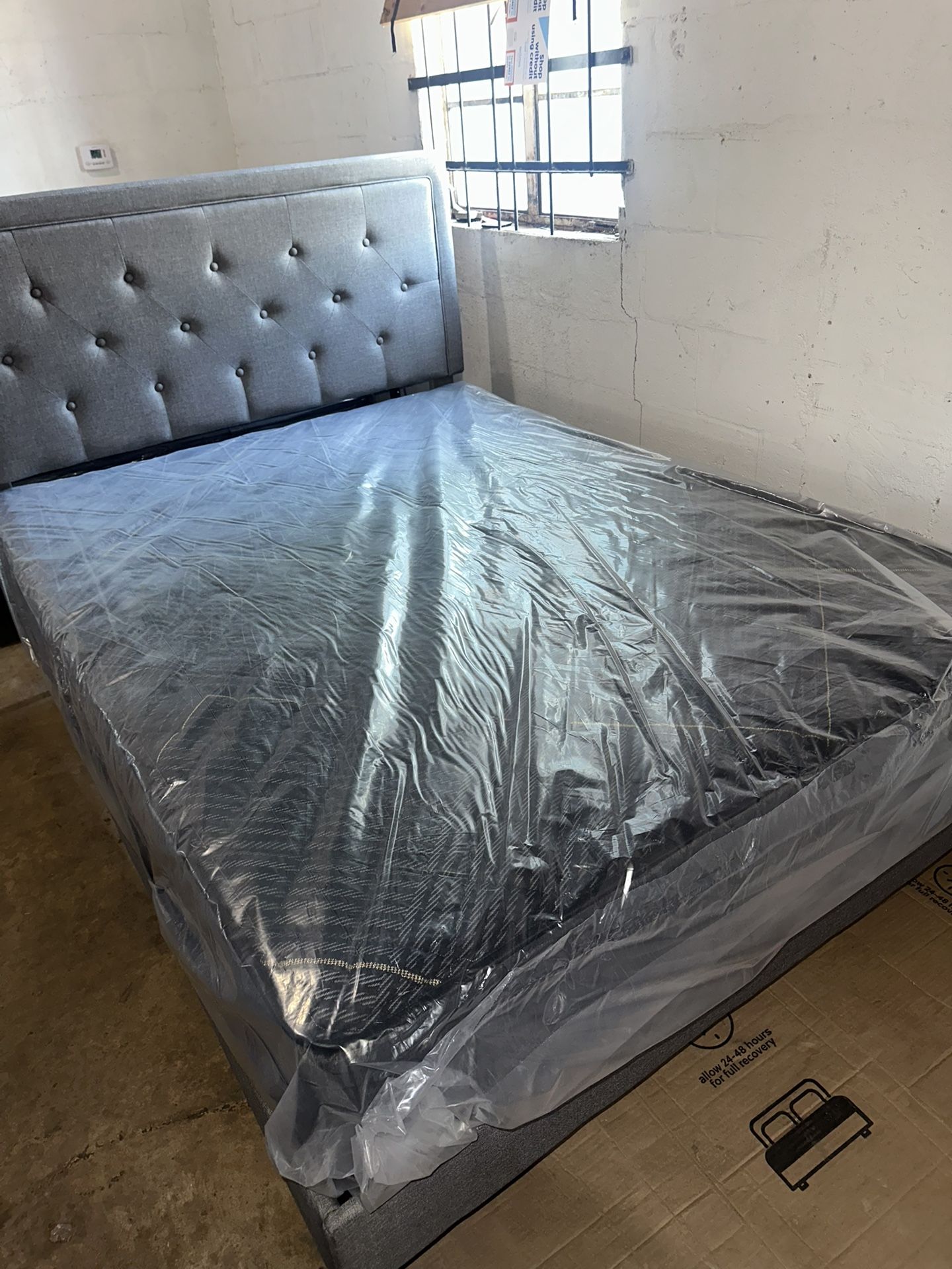 New 9” Full Foam Encased Mattress & Full Boxspring ✅ Spring Special ✅ $399 2pc Set ✅