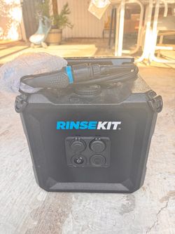 Cube Portable Outdoor Shower 4 Gal., High Pressure, Battery Powered, 6 Month Battery Life, On-the-Go Power