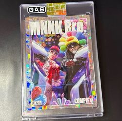 Takashi Murakami X GAS COMPLEX X JP THE WAVY Collab card 95/175 ice cracked Holo