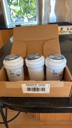 GE MWFP Refrigerator Water Filter 3-Pack