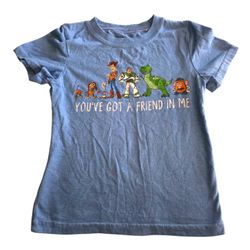 Disney Pixar Toy Story You’ve Got A Friend In Me Blue shirt Size 4T