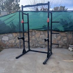 CAP Squat Rack + Half Rack Attachment