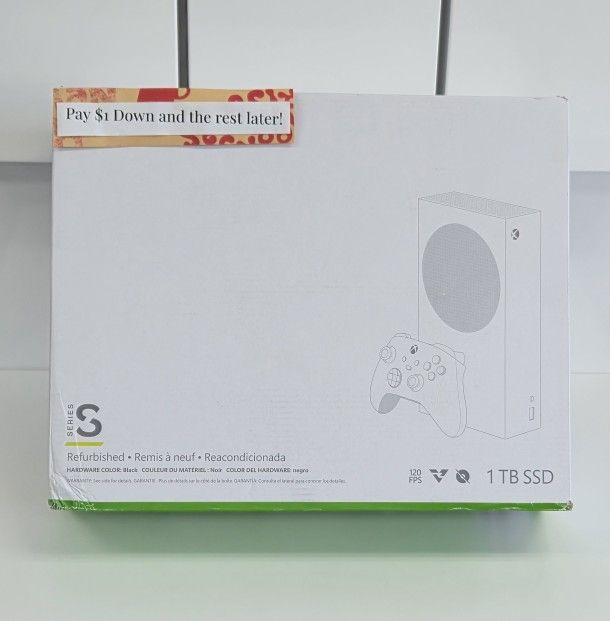 Xbox Series S New - Payments Available - Pay $1 Down To take It home