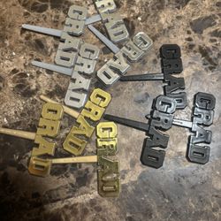 Graduation Cupcake toppers (10ct)