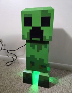 Practically New Minecraft Green Creeper Body 2-Door Fridge!