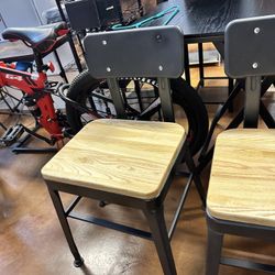 pair Of Metal chair