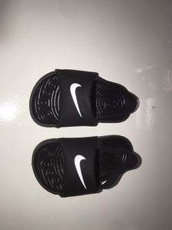 Baby Nike slides