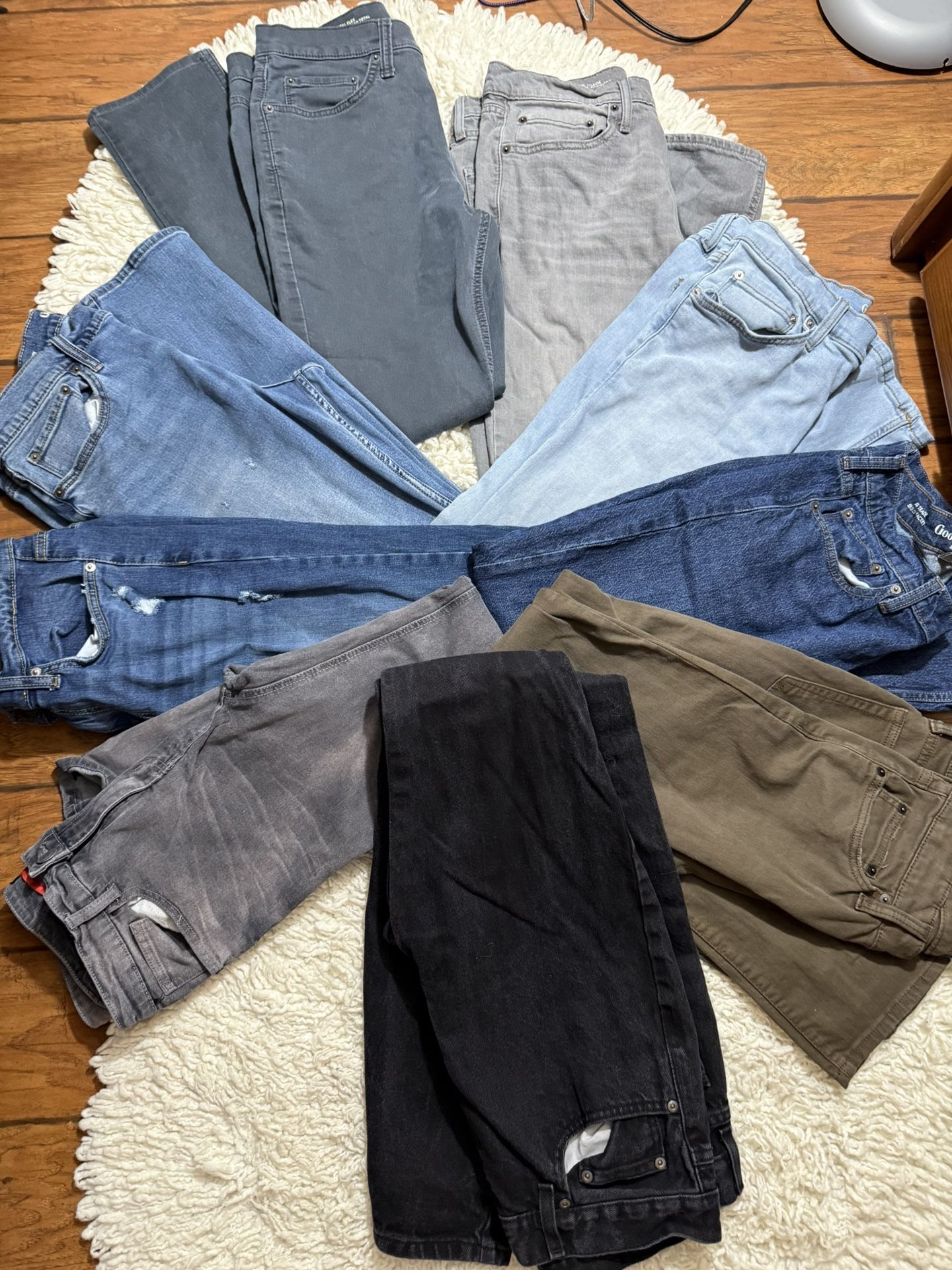 Take All Men’s Jeans 9pcs 32x32 