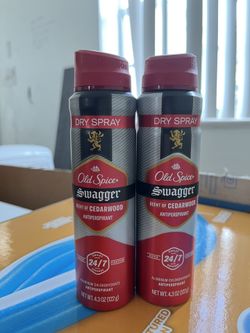 Old Spice Dry Spray, Men's Antiperspirant Deodorant Spray 4.3oz (2pk)
