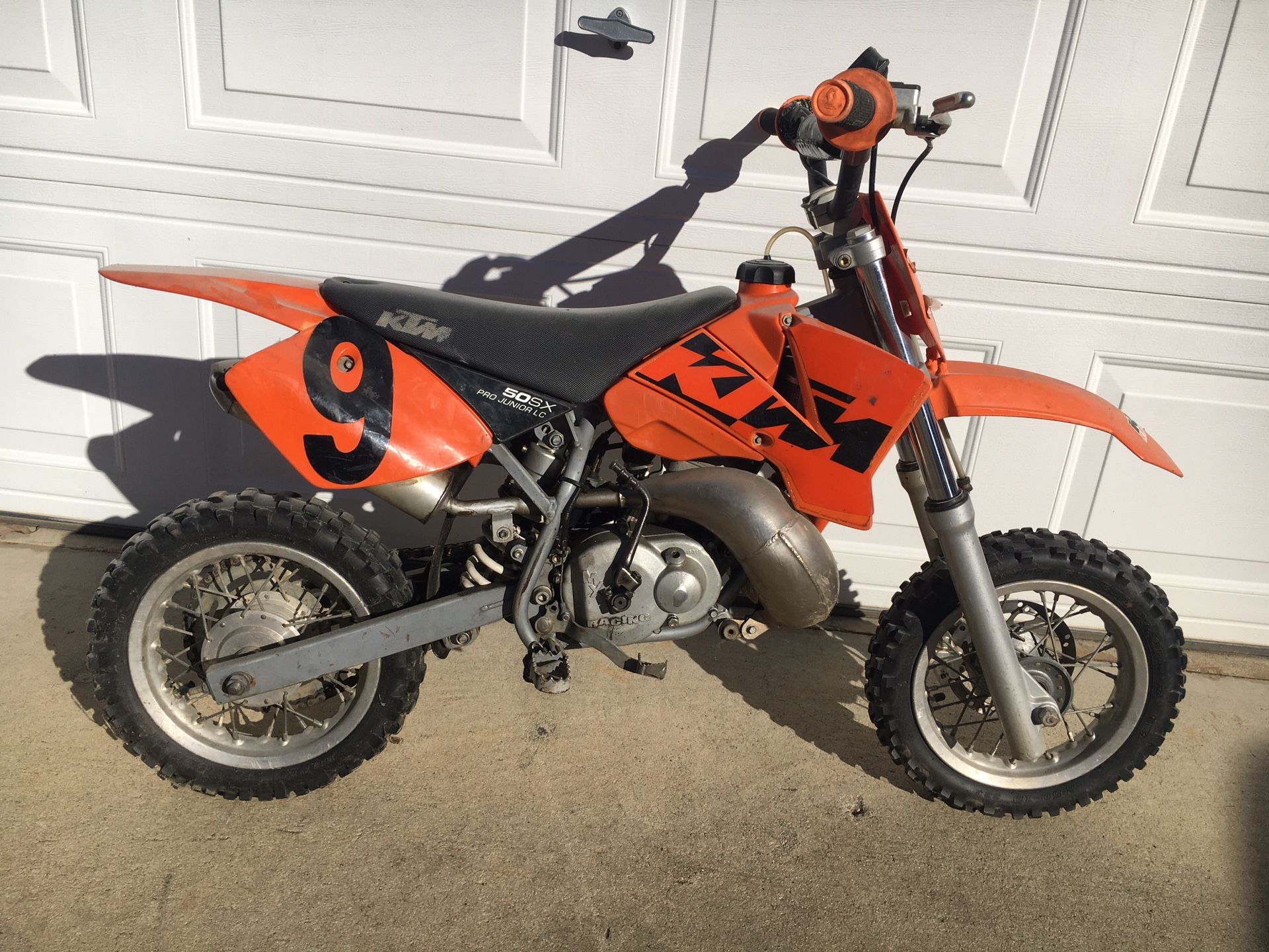 KTM 50 Pro Jr LC   small motorcycle dirtbike