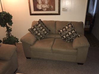 Couches & coffee table