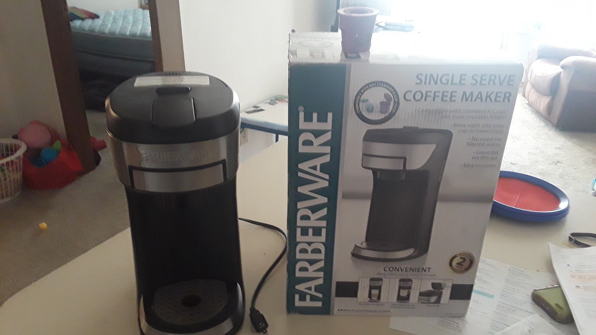 Farberware single serve coffee maker