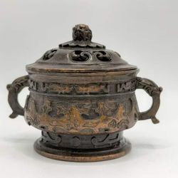 Vintage collectible antique incense burner home decor ornament.   