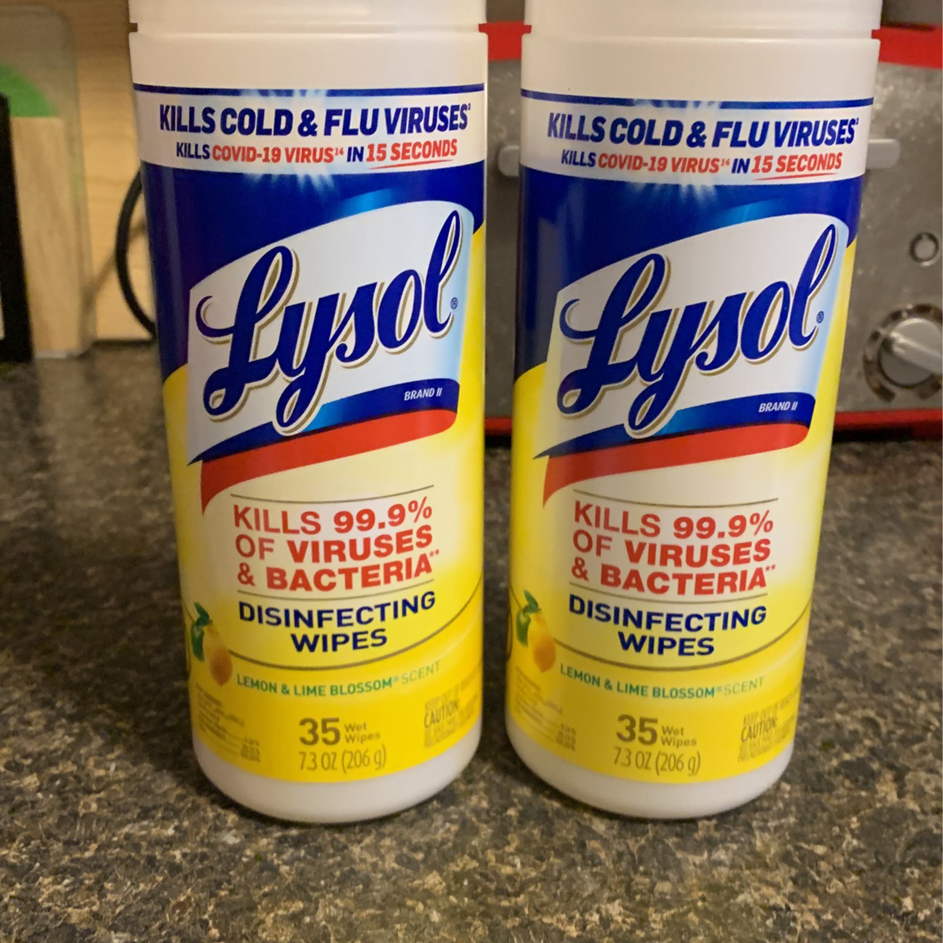 Lysol Disinfecting Wipes-2 Items!($6.94+ Value )