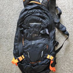 Camelbak Black and orange Hydration backpack