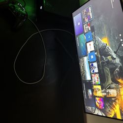 Xbox One And Gaming Monitor 