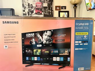 Samsung 55” Crystal UHD DU7200D