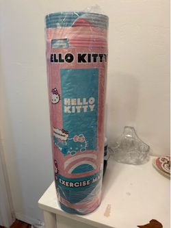 Hello kitty exercise mat