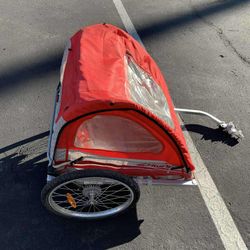 2-Seat Child Bike Trailer for Kids