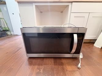 Whirlpool above range microwave
