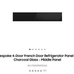 Brand New Bespoke Refrigerator Top Panel And Middle Panel