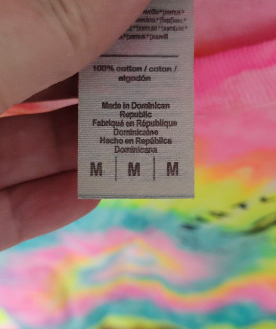 Women's Tie Dye Myrtle Beach Tshirt Size Medium 