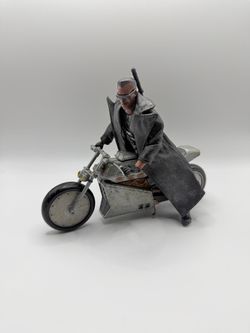 ToyBiz blade Action Figure with Motorcycle Vehicle Set