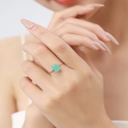 R112- Luxury Tourmaline Ring 925 Sterling Silver!