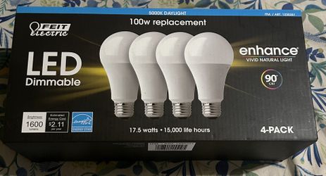 Feit Electric Enhance LED Bulbs - 4-Pack