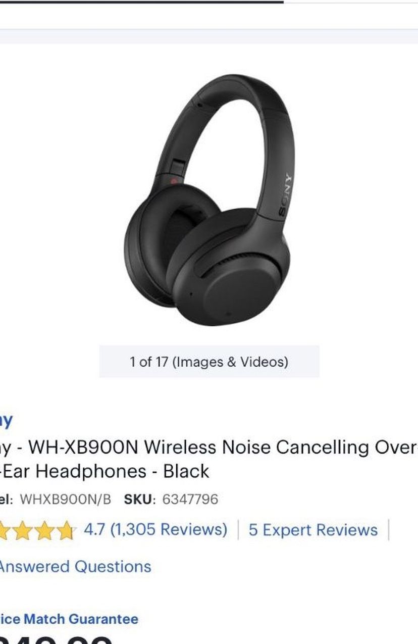 Sony wh-xb900n