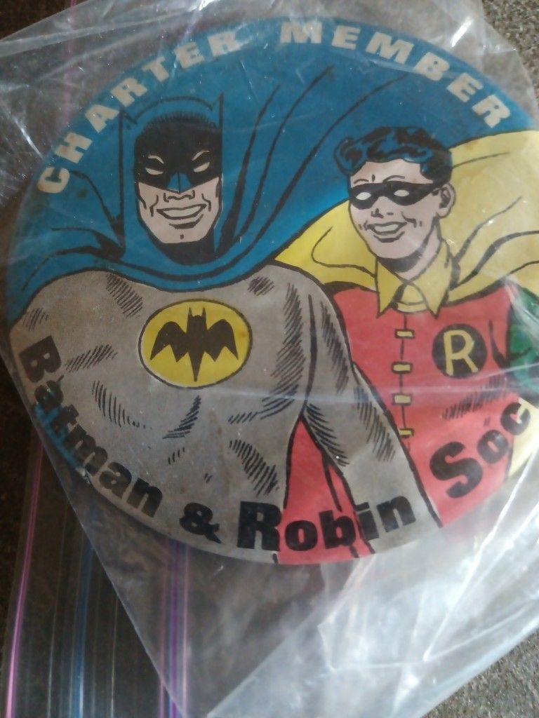 68 Batman And Robin,Push Pin