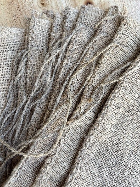 10 Burlap Sacks 