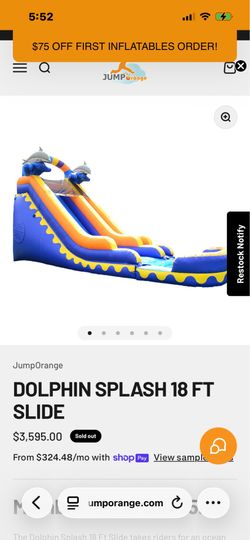 Waterslide for sale