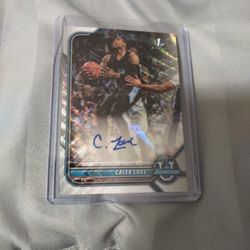 2021-22 Bowman U Chrome (1st Bowman) Autograph Serial# 35/199 *Caleb Love* 