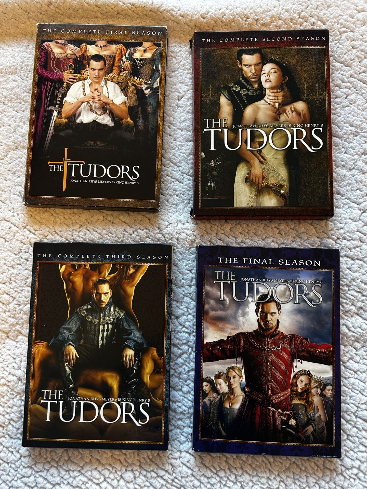 The Tudors Series DVD 