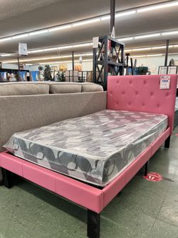 🔥Flash Deal🔥 Twin Size Bed Frame With Mattress Only $250 @ Furniture Mart On 4810 Watt Ave 